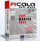 Acala 3GP Movies Free : éditer des vidéo de PC pour les visionner sur un mobile