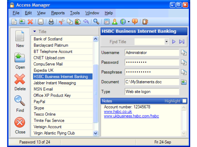 Access manager