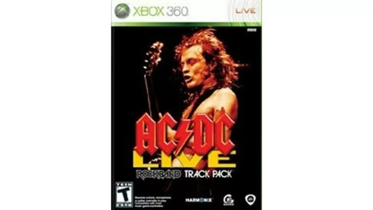 AC / DC Live Rock Band disponible aujourd'hui