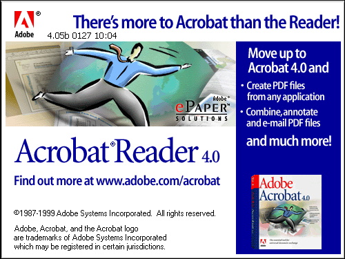 Acrobat Reader screen2