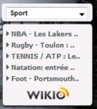 Gadget Actualités Sportives