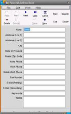 Address Book