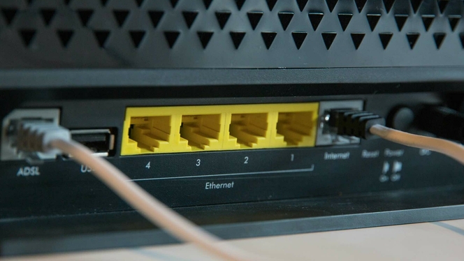 ADSL modem re?seau cuivre
