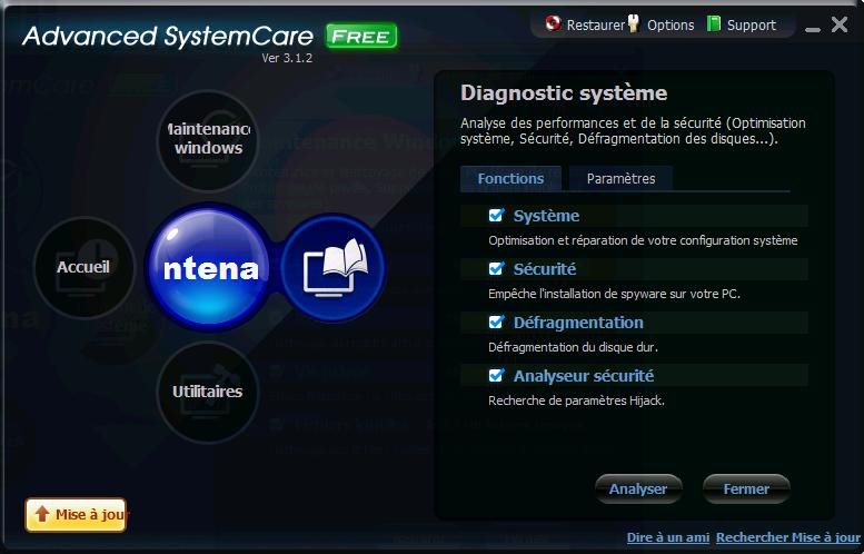 Advanced SystemCare Diagnostic