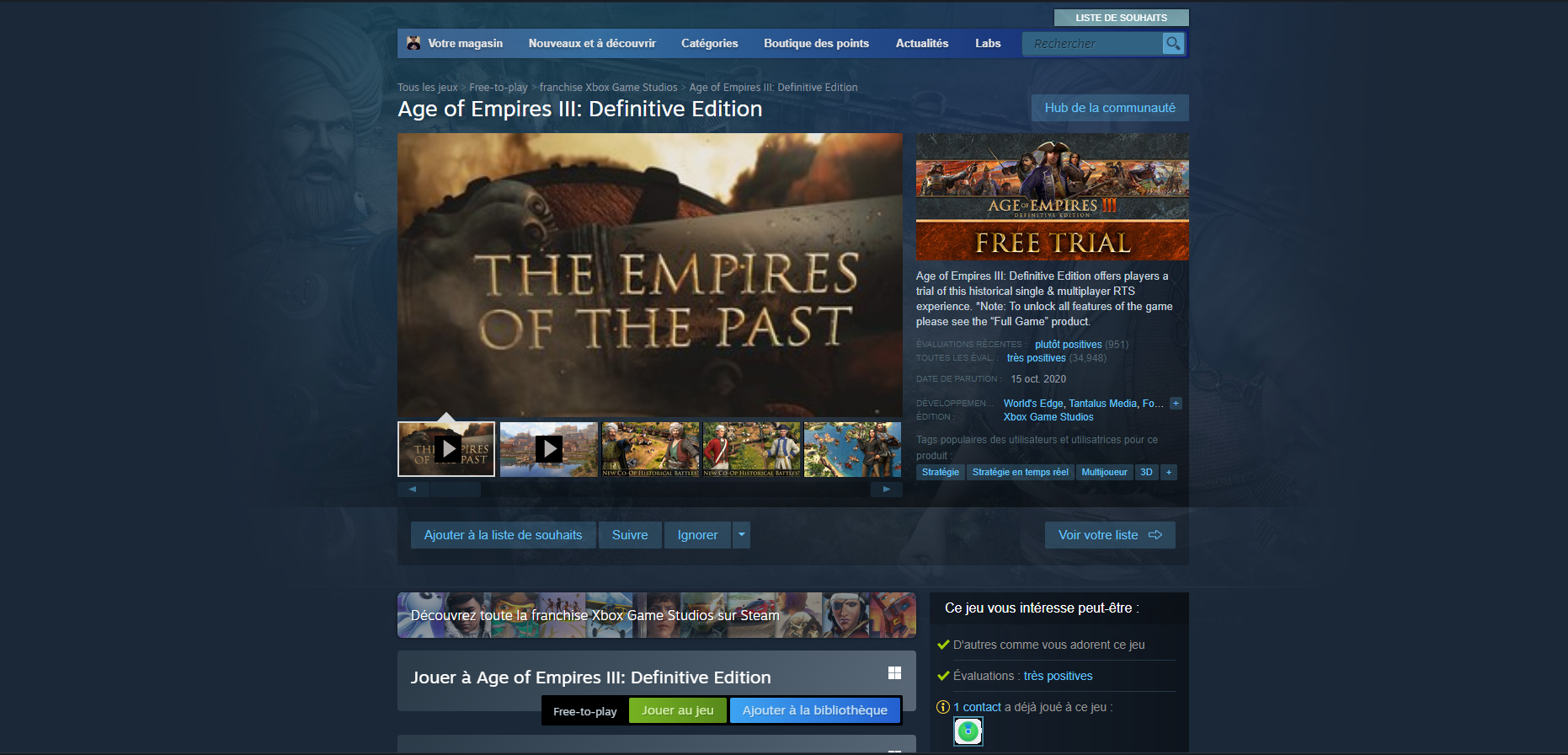 Age of Empires 3 Steam