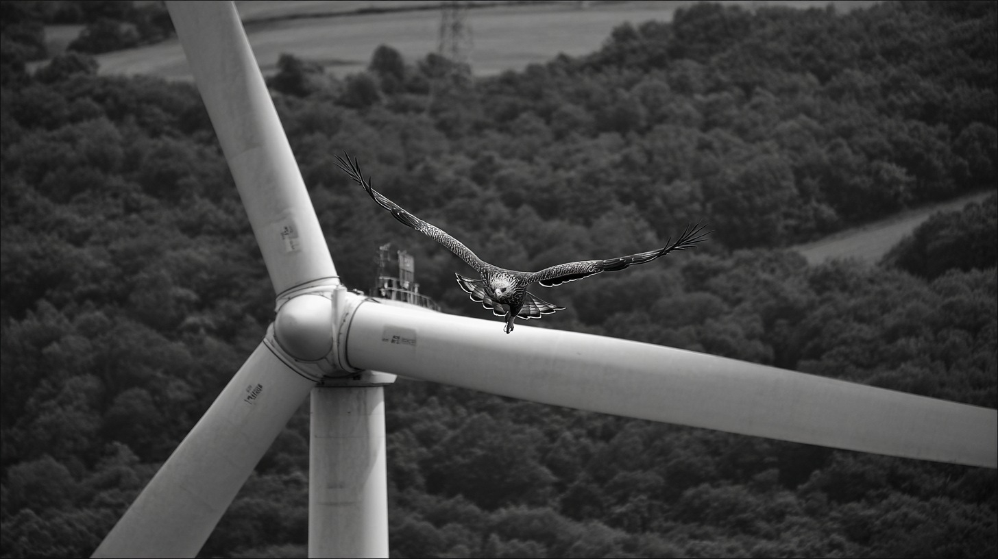 Aigle royal percuté par une éolienne : un site entier mis à l'arrêt pendant 1 an