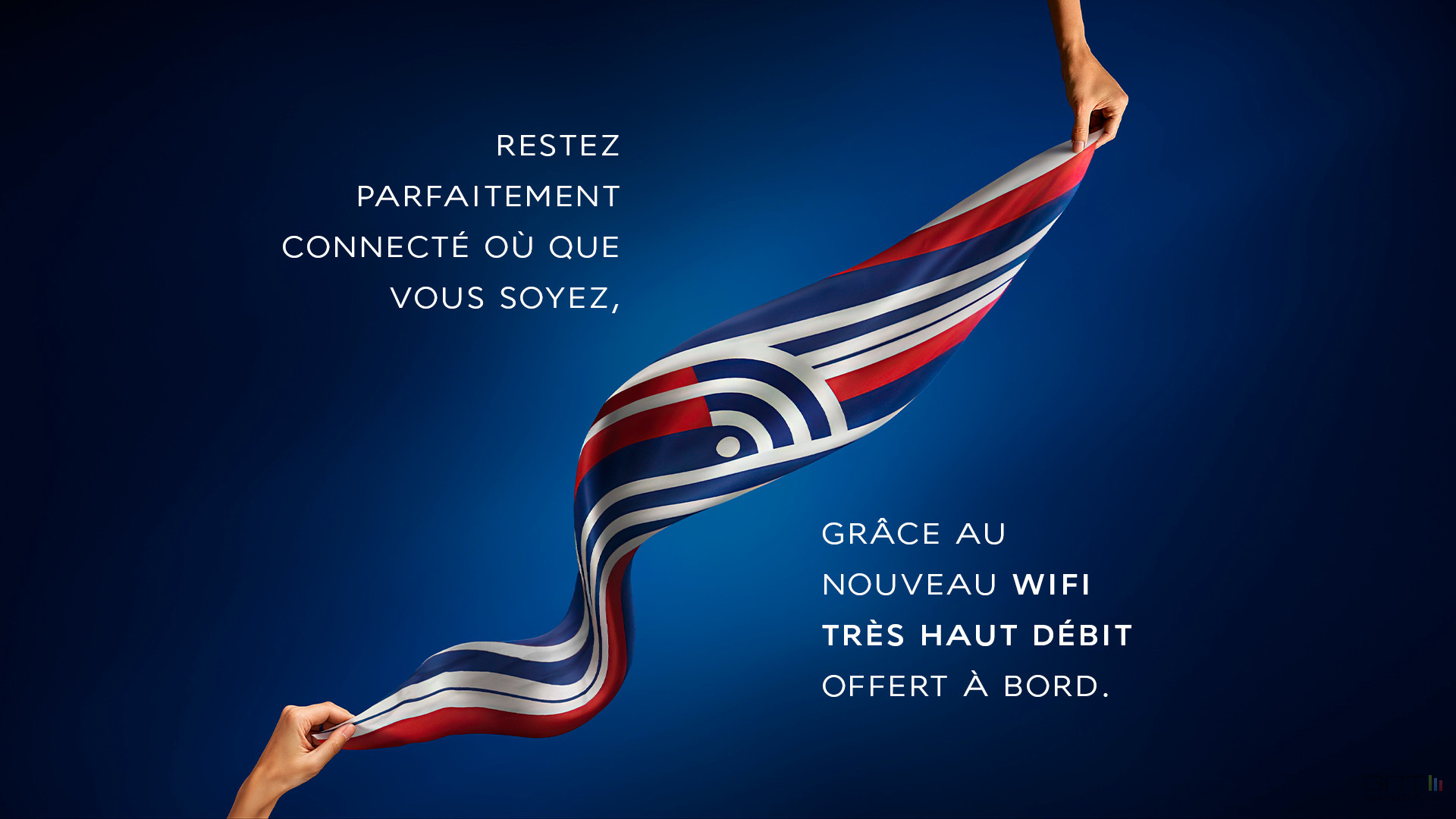 Air France a son Wi-Fi gratuit très haut débit grâce à Starlink