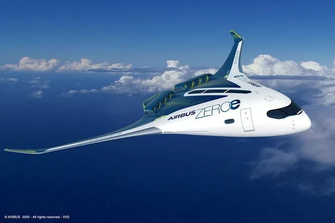 Airbus concept avion hydrogene