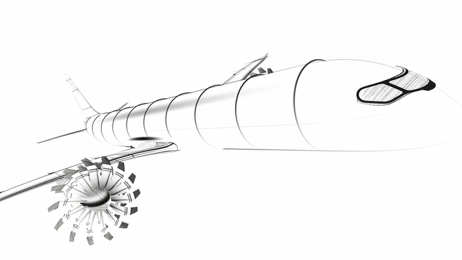 Airbus moteur OpenFan concept