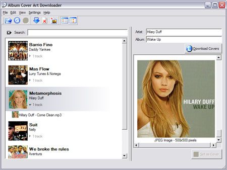 Album Art Downloader screen 3