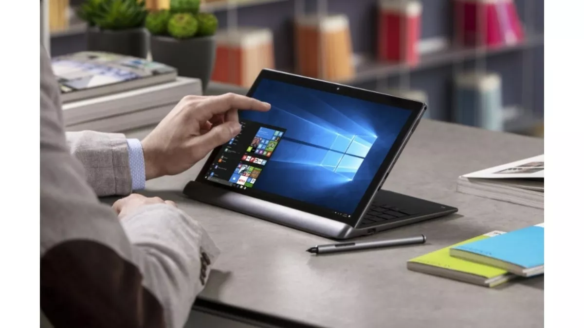MWC 2017 : Alcatel avait aussi une tablette 4G sous Windows 10 dans sa ...
