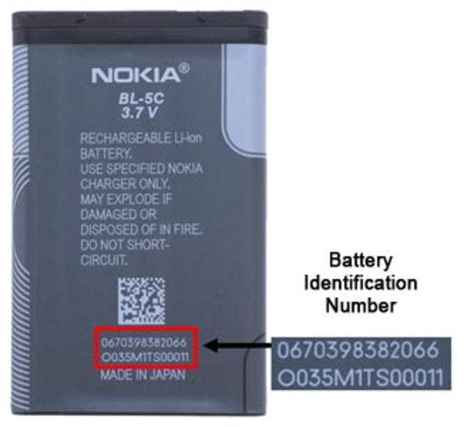 alerte Nokia BL5C