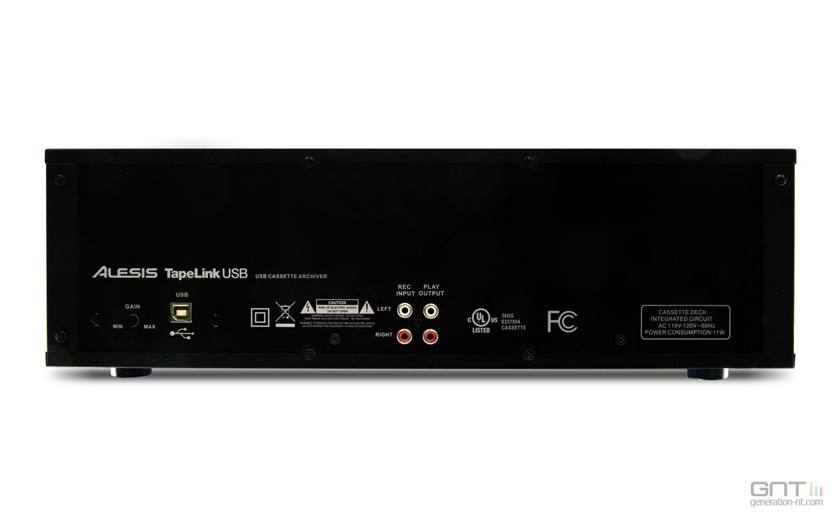 Alesis TapeLink US lire, copier et numériser ses K7 audio