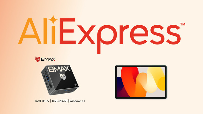AliExpress - BMAX - tablette