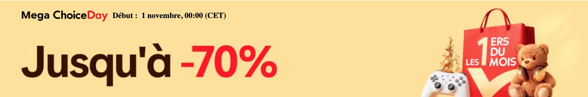 AliExpress Choice Day novembre