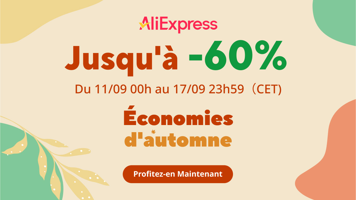 AliExpress economies d'automne