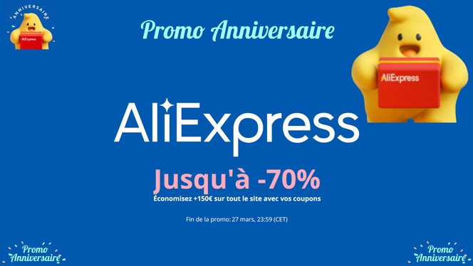 AliExpress - Promo Anniversaire 2024