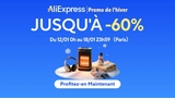 AliExpress : jusqu'à -60% pour la Promo de l'hiver (drone DJI Neo 2 à 190€, POCO Pad M1 256 Go WiFi à 207€...)