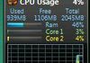 Gadget All CPU meter