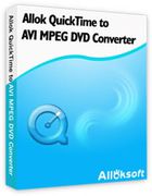 Allok QuickTime to AVI MPEG DVD Converter : encoder des vidéos QuickTime en quelques instants