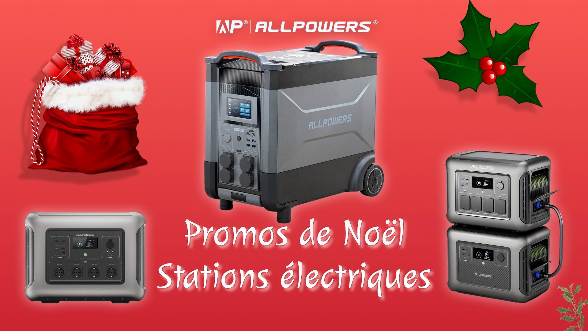 AllPowers : l'énergie renouvelée pour un Noël connecté et durable avec jusqu'à -58% !