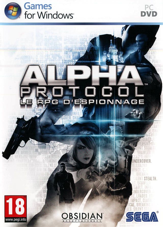 Alpha Protocol - Jaquette