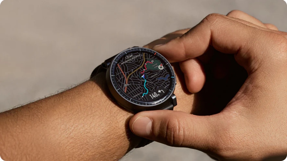 Amazfit Active Max cartographie