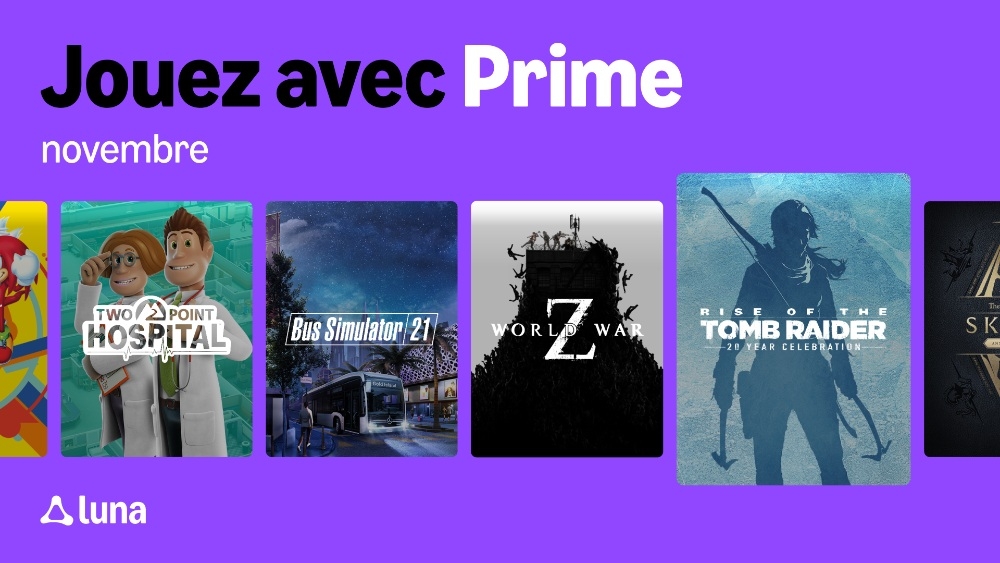 Amazon Luna novembre 2025