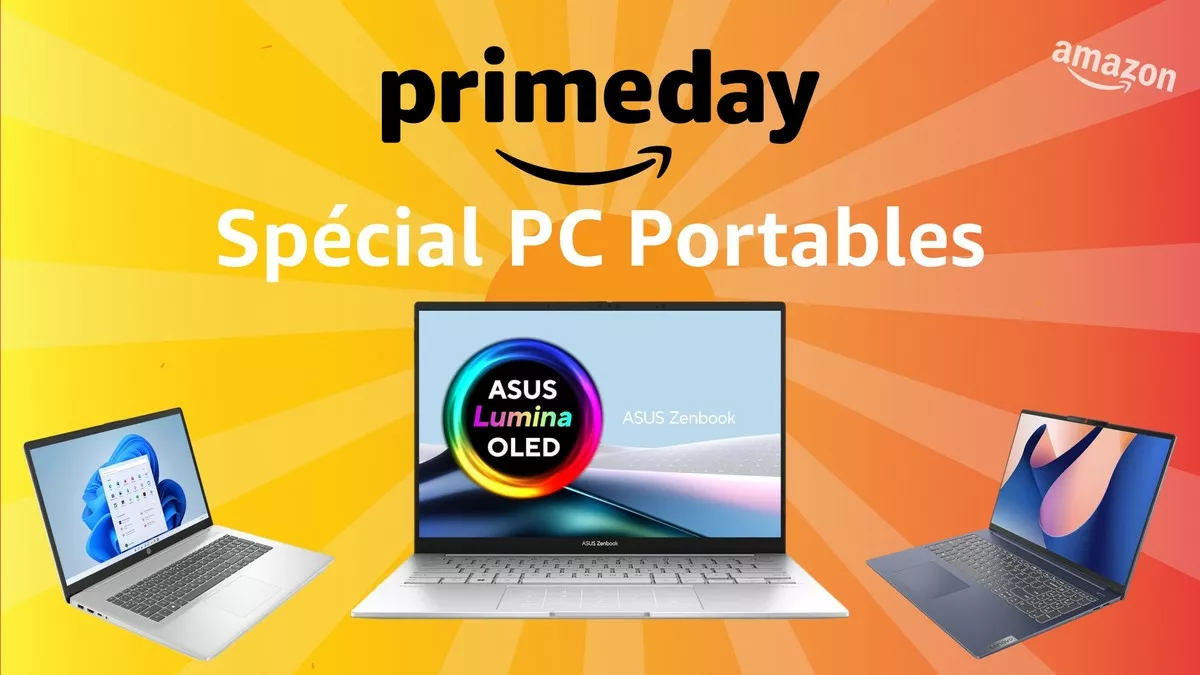 Prime Day les PC portables à l'honneur (ASUS Zenbook 3K OLED à 20