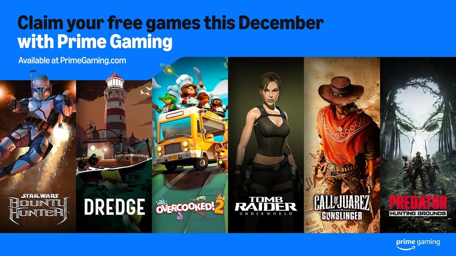 Amazon Prime Gaming decembre 2024