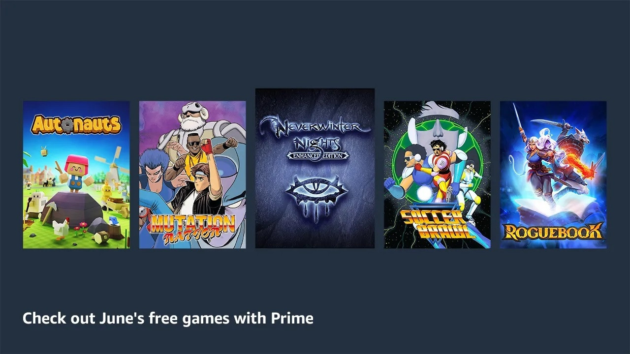 Amazon Prime Gaming juin 2023