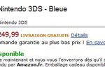 Amazon - prix Nintendo 3DS