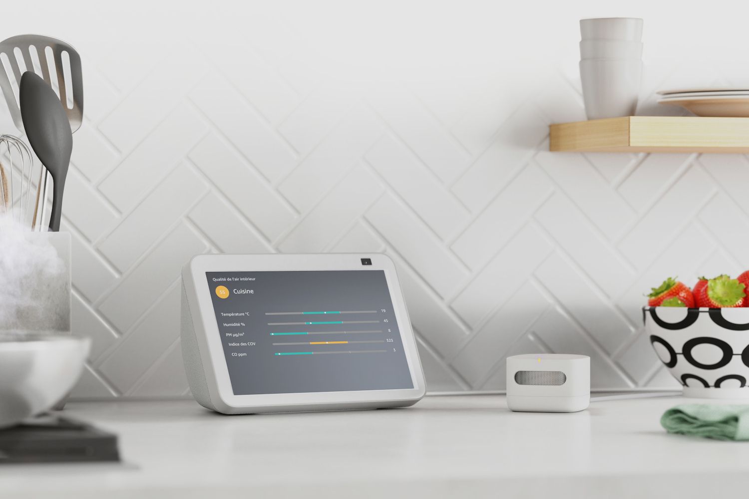 Smart Air Quality Monitor Amazon lance un moniteur de qualité de l