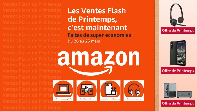 Amazon - Ventes Flash de Printemps