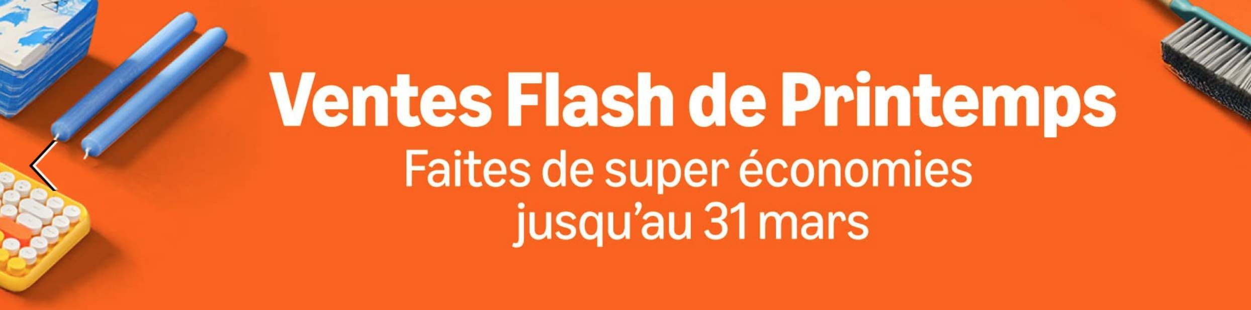 Amazon ventes flash de printemps