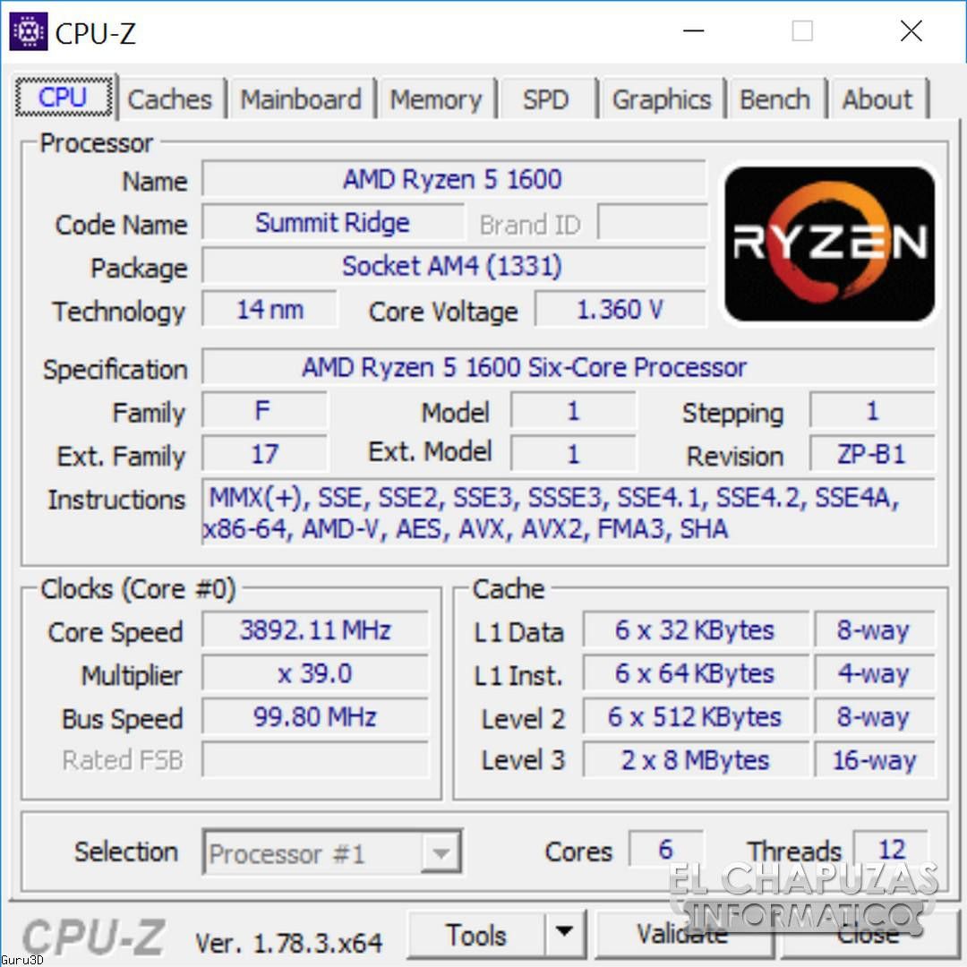 AMD R5 1600 (1)
