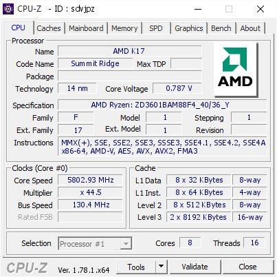 AMD R7 1800X