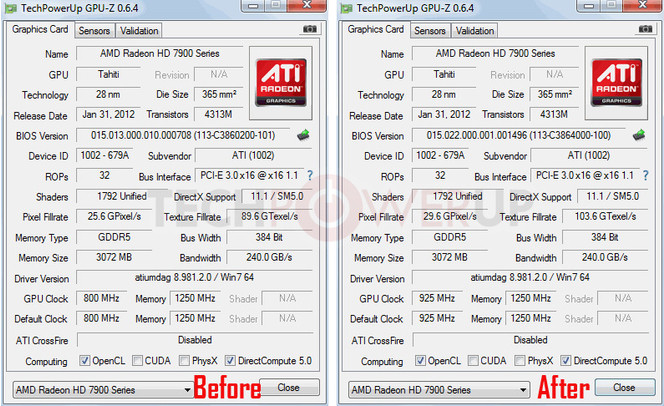 AMD Radeon HD 7950 Update