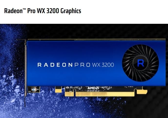 Dell amd radeon pro wx3200 обзор