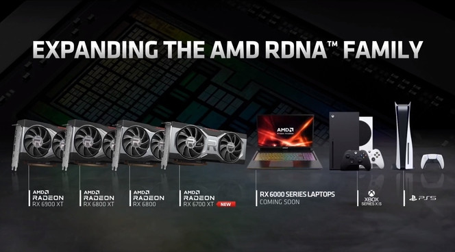 AMD Radeon RX 6000 laptops