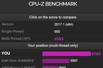 AMD Ryzen 7 5800X bench CPUZ