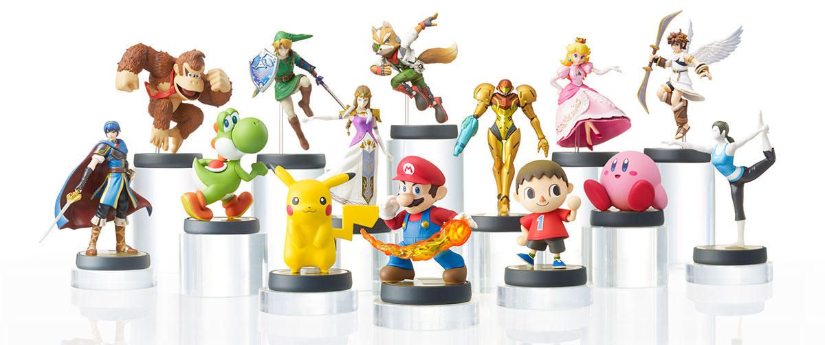 Lot De Figurines Amiibo (Nintendo) – Ouvertes Mais Comme Neuves, Super Smash Bros