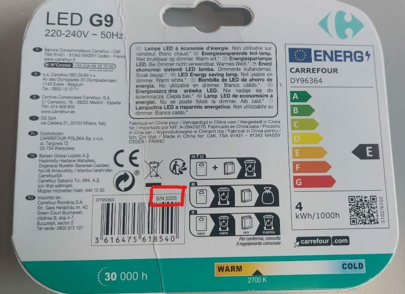 ampoules-led-carrefour