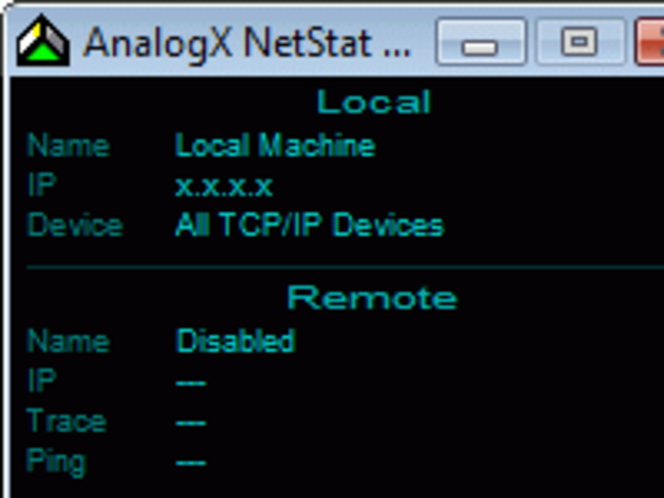 AnalogX NetStat Live logo 2