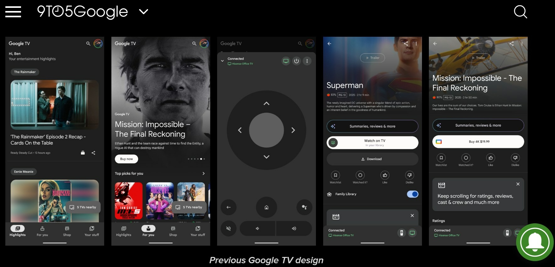 Ancien Google TV