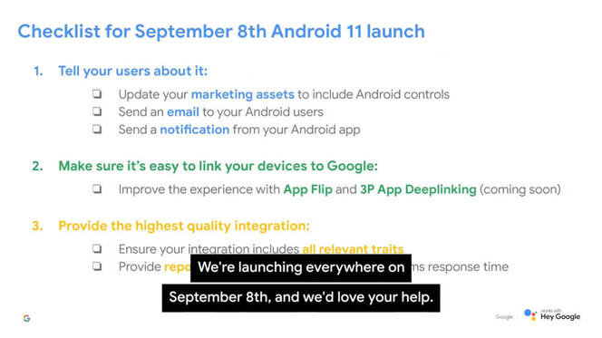 Android 11 date lancement