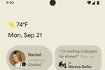 Android 12 widget conversation