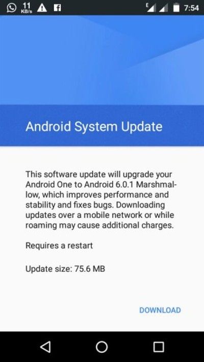 Android 6.0.1 Micromax Canvas A1 (1)