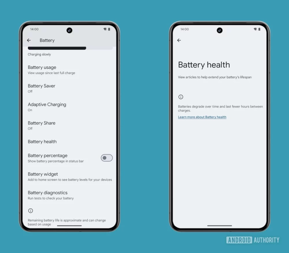 Android Batterie Health