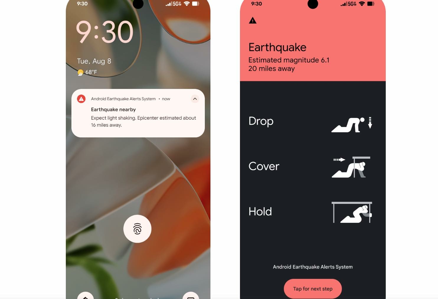 Android Earthquake Alerts